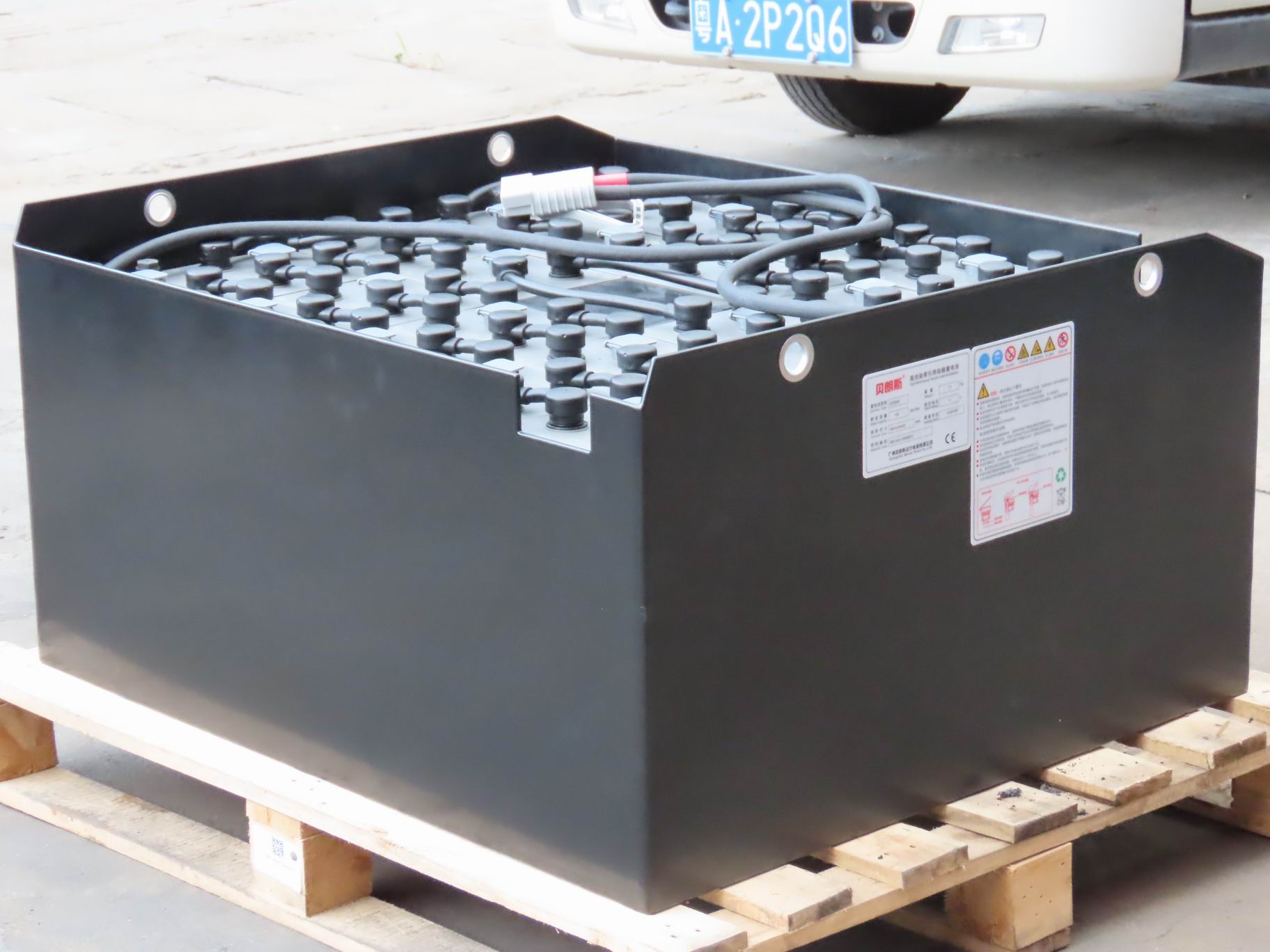 關于叉車電池租賃模式